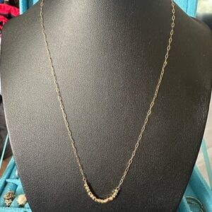 18K Pure Gold Elegant Necklace